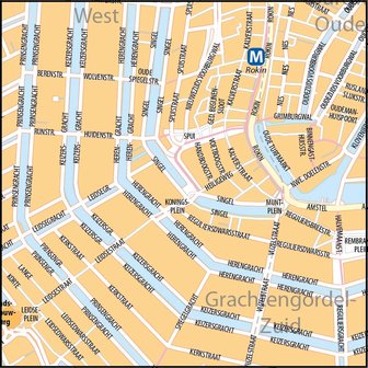 Amsterdam centrum en aangrenzende wijken