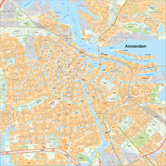 Amsterdam centrum en aangrenzende wijken