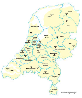 Veiligheidsregio&#039;s Nederland