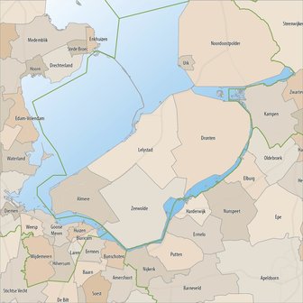 gemeentekaart Nederland