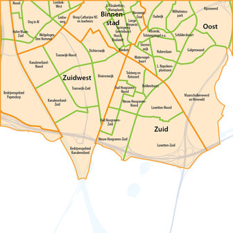 Utrecht, wijken en buurten