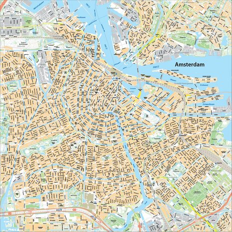 Amsterdam centrum en aangrenzende wijken